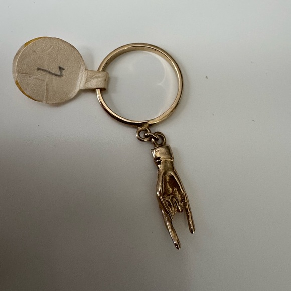 Jewelry - Mano Cornuto Charm Ring Protection Size 7